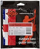 Rotosound RS77EL Monel Flatwound Extra Long Bass Guitar Strings (45 65 85 105)